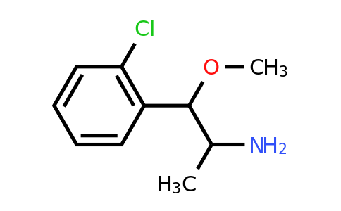 CAS 1092403-05-8 | 1-(2-chlorophenyl)-1-methoxypropan-2-amine