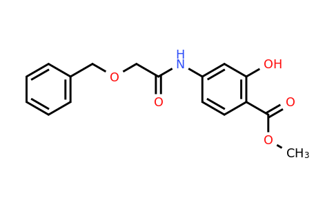 CAS 1092460-39-3 | Methyl 4-(2-(benzyloxy)acetamido)-2-hydroxybenzoate