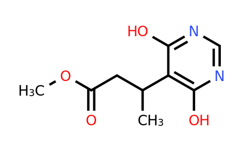 CAS 1092460-40-6 | Methyl 3-(4,6-dihydroxypyrimidin-5-yl)butanoate