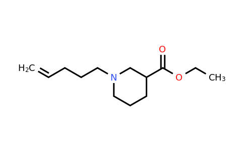 CAS 1092460-44-0 | Ethyl 1-(pent-4-en-1-yl)piperidine-3-carboxylate