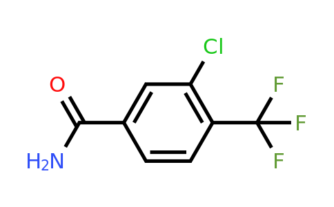 CAS 1092460-78-0 | 3-Chloro-4-(trifluoromethyl)benzamide