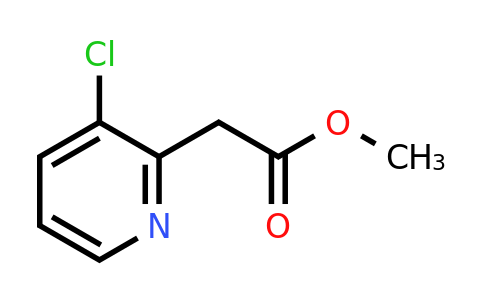 CAS 1092477-86-5 | Methyl 2-(3-chloropyridin-2-yl)acetate