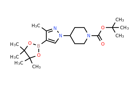 CAS 1092563-68-2 | tert-butyl 4-[3-methyl-4-(tetramethyl-1,3,2-dioxaborolan-2-yl)-1H-pyrazol-1-yl]piperidine-1-carboxylate
