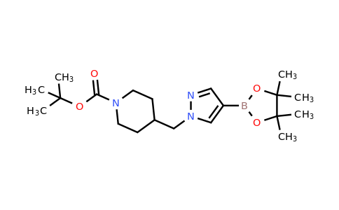 CAS 1092563-72-8 | tert-butyl 4-{[4-(tetramethyl-1,3,2-dioxaborolan-2-yl)-1H-pyrazol-1-yl]methyl}piperidine-1-carboxylate