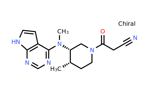 CAS 1092578-47-6 | 3-((3S,4S)-4-Methyl-3-(methyl(7H-pyrrolo[2,3-D]pyrimidin-4-YL)amino)piperidin-1-YL)-3-oxopropanenitrile