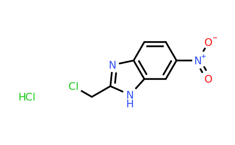 CAS 1092698-81-1 | 2-(chloromethyl)-6-nitro-1H-1,3-benzodiazole hydrochloride