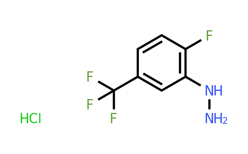 CAS 1092958-56-9 | (2-Fluoro-5-trifluoromethyl-phenyl)-hydrazine hydrochloride