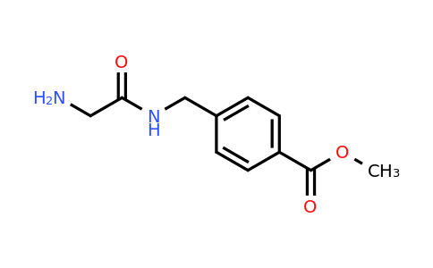 CAS 1092973-47-1 | Methyl 4-((2-aminoacetamido)methyl)benzoate