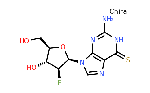 CAS 109304-03-2 | 2-Amino-9-((2R,3S,4R,5R)-3-fluoro-4-hydroxy-5-(hydroxymethyl)tetrahydrofuran-2-yl)-1H-purine-6(9H)-thione
