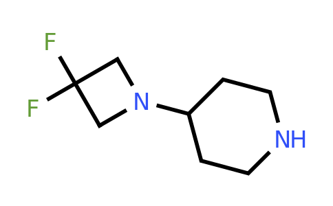 CAS 1093066-73-9 | 4-(3,3-Difluoroazetidin-1-yl)piperidine