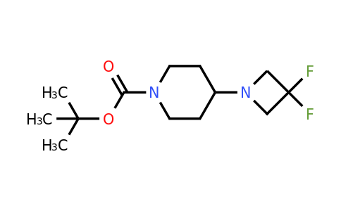 CAS 1093066-74-0 | tert-Butyl 4-(3,3-difluoroazetidin-1-yl)piperidine-1-carboxylate