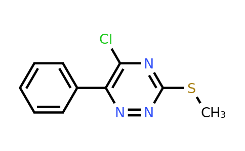 CAS 109307-01-9 | 5-Chloro-3-(methylthio)-6-phenyl-1,2,4-triazine