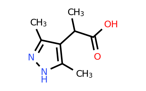 CAS 1093416-51-3 | 2-(3,5-Dimethyl-1H-pyrazol-4-yl)propanoic acid
