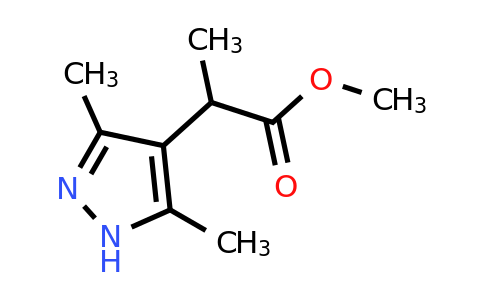 CAS 1093416-52-4 | methyl 2-(3,5-dimethyl-1H-pyrazol-4-yl)propanoate