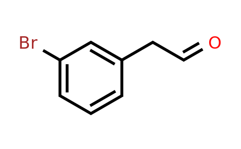 CAS 109347-40-2 | (3-Bromophenyl)acetaldehyde