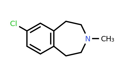 CAS 109351-39-5 | 7-Chloro-3-methyl-2,3,4,5-tetrahydro-1H-3-benzazepine