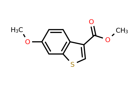 CAS 1093631-83-4 | methyl 6-methoxybenzo[b]thiophene-3-carboxylate