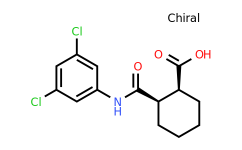CAS 1093757-42-6 | (1S,2R)-2-((3,5-Dichlorophenyl)carbamoyl)cyclohexanecarboxylic acid