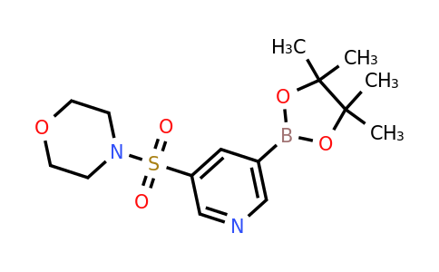 CAS 1093819-54-5 | 4-(5-(4,4,5,5-Tetramethyl-1,3,2-dioxaborolan-2-YL)pyridin-3-ylsulfonyl)morpholine