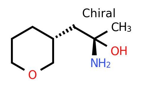 CAS 1093869-16-9 | (S)-2-Amino-1-((R)-tetrahydro-2H-pyran-3-yl)propan-2-ol