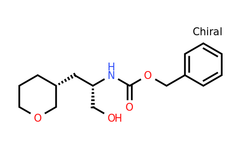 CAS 1093869-17-0 | Benzyl ((S)-1-hydroxy-3-((R)-tetrahydro-2H-pyran-3-yl)propan-2-yl)carbamate