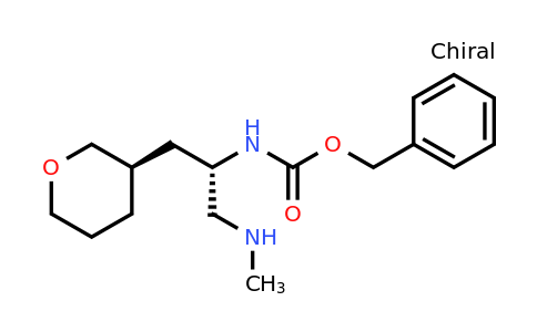 CAS 1093869-19-2 | Benzyl ((S)-1-(methylamino)-3-((R)-tetrahydro-2H-pyran-3-yl)propan-2-yl)carbamate