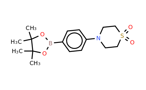 CAS 1093878-43-3 | 4-[4-(4,4,5,5-Tetramethyl-[1,3,2]dioxaborolan-2-YL)-phenyl]-thiomorpholine 1,1-dioxidec