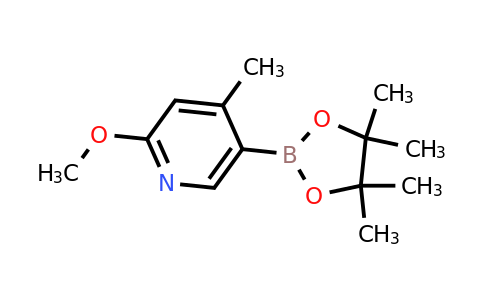 CAS 1093951-66-6 | 2-Methoxy-4-methyl-5-(4,4,5,5-tetramethyl-[1,3,2]dioxaborolan-2-YL)-pyridine