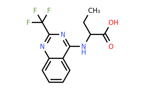 CAS 1094029-20-5 | 2-{[2-(trifluoromethyl)quinazolin-4-yl]amino}butanoic acid