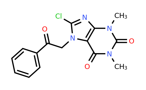 CAS 109407-25-2 | 8-chloro-1,3-dimethyl-7-(2-oxo-2-phenylethyl)-2,3,6,7-tetrahydro-1H-purine-2,6-dione