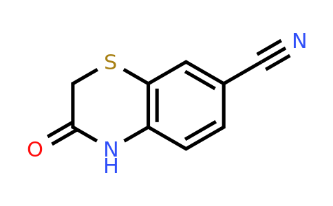 CAS 1094107-95-5 | 3-oxo-4H-1,4-benzothiazine-7-carbonitrile