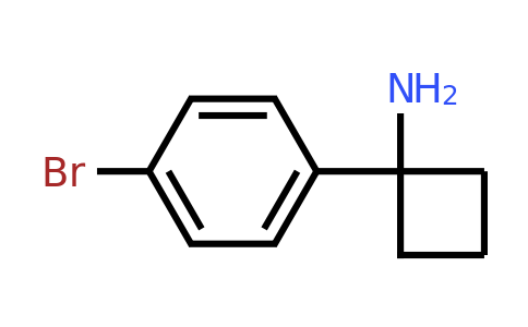 CAS 1094218-30-0 | 1-(4-Bromophenyl)cyclobutanamine