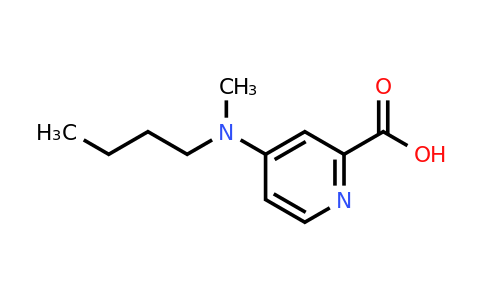 CAS 1094219-12-1 | 4-[butyl(methyl)amino]pyridine-2-carboxylic acid