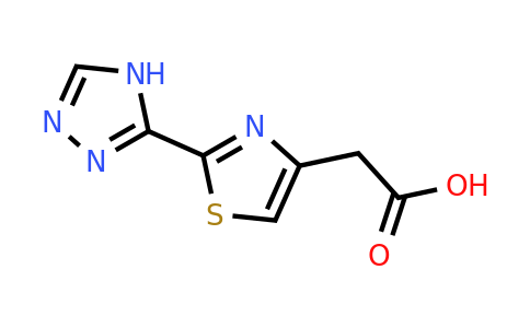 CAS 1094219-65-4 | 2-[2-(4H-1,2,4-Triazol-3-yl)-1,3-thiazol-4-yl]acetic acid