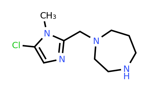 CAS 1094226-29-5 | 1-[(5-Chloro-1-methyl-1H-imidazol-2-yl)methyl]-1,4-diazepane