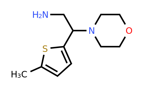 CAS 1094226-79-5 | 2-(5-Methylthiophen-2-yl)-2-(morpholin-4-yl)ethan-1-amine