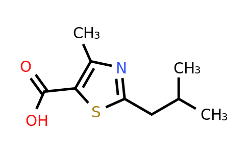 CAS 1094231-82-9 | 4-Methyl-2-(2-methylpropyl)-1,3-thiazole-5-carboxylic acid