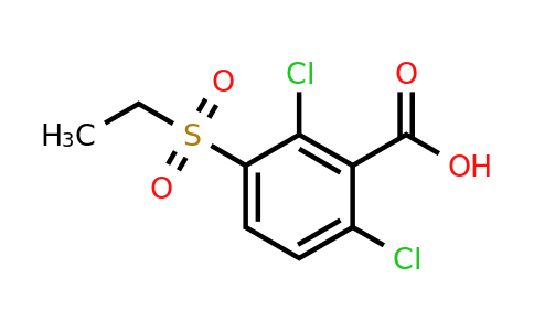 CAS 1094238-17-1 | 2,6-Dichloro-3-(ethanesulfonyl)benzoic acid