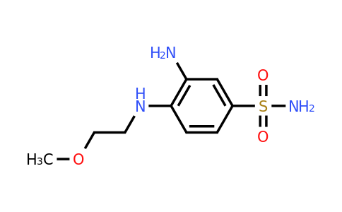 CAS 1094243-21-6 | 3-amino-4-[(2-methoxyethyl)amino]benzene-1-sulfonamide
