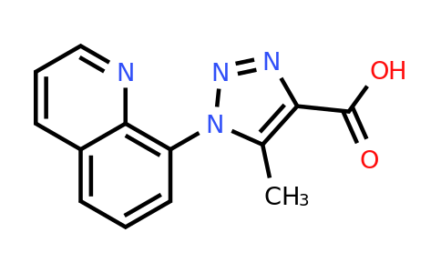CAS 1094246-02-2 | 5-Methyl-1-(quinolin-8-yl)-1H-1,2,3-triazole-4-carboxylic acid