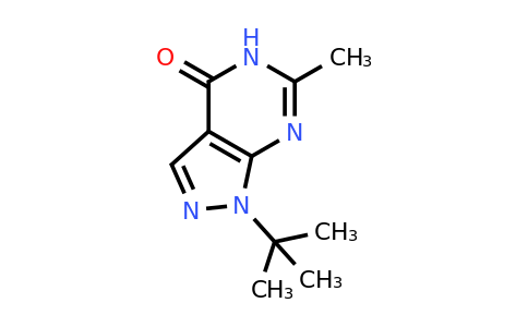 CAS 1094253-40-3 | 1-tert-butyl-6-methyl-1H,4H,5H-pyrazolo[3,4-d]pyrimidin-4-one