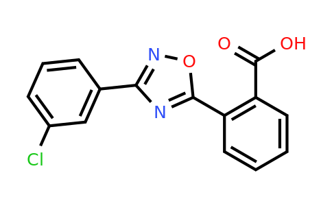 CAS 1094255-70-5 | 2-[3-(3-Chlorophenyl)-1,2,4-oxadiazol-5-yl]benzoic acid