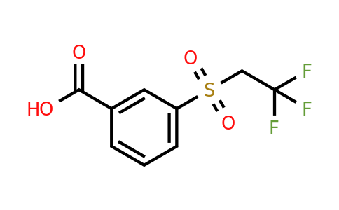 CAS 1094264-43-3 | 3-(2,2,2-Trifluoroethanesulfonyl)benzoic acid