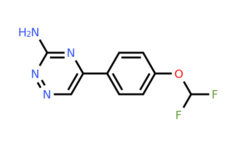CAS 1094271-28-9 | 5-[4-(Difluoromethoxy)phenyl]-1,2,4-triazin-3-amine