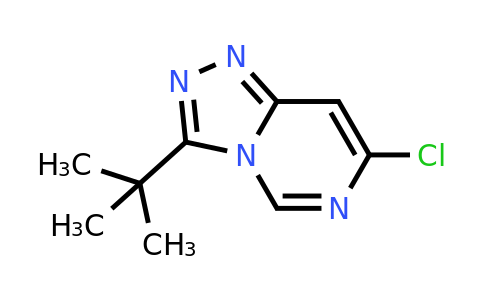 CAS 1094292-89-3 | 3-tert-butyl-7-chloro-[1,2,4]triazolo[4,3-c]pyrimidine