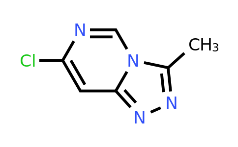 CAS 1094292-91-7 | 7-chloro-3-methyl-[1,2,4]triazolo[4,3-c]pyrimidine