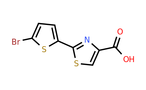 CAS 1094293-74-9 | 2-(5-Bromothiophen-2-yl)-1,3-thiazole-4-carboxylic acid