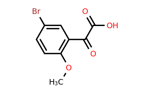 CAS 1094294-15-1 | 2-(5-Bromo-2-methoxyphenyl)-2-oxoacetic acid