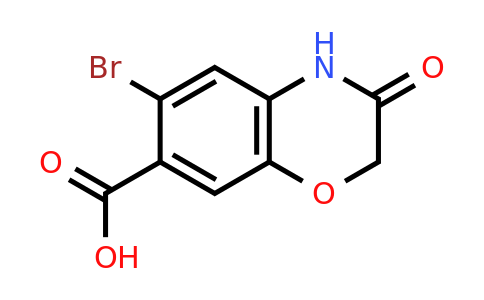 CAS 1094298-69-7 | 6-bromo-3-oxo-3,4-dihydro-2H-1,4-benzoxazine-7-carboxylic acid