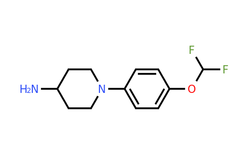 CAS 1094308-87-8 | 1-[4-(Difluoromethoxy)phenyl]piperidin-4-amine